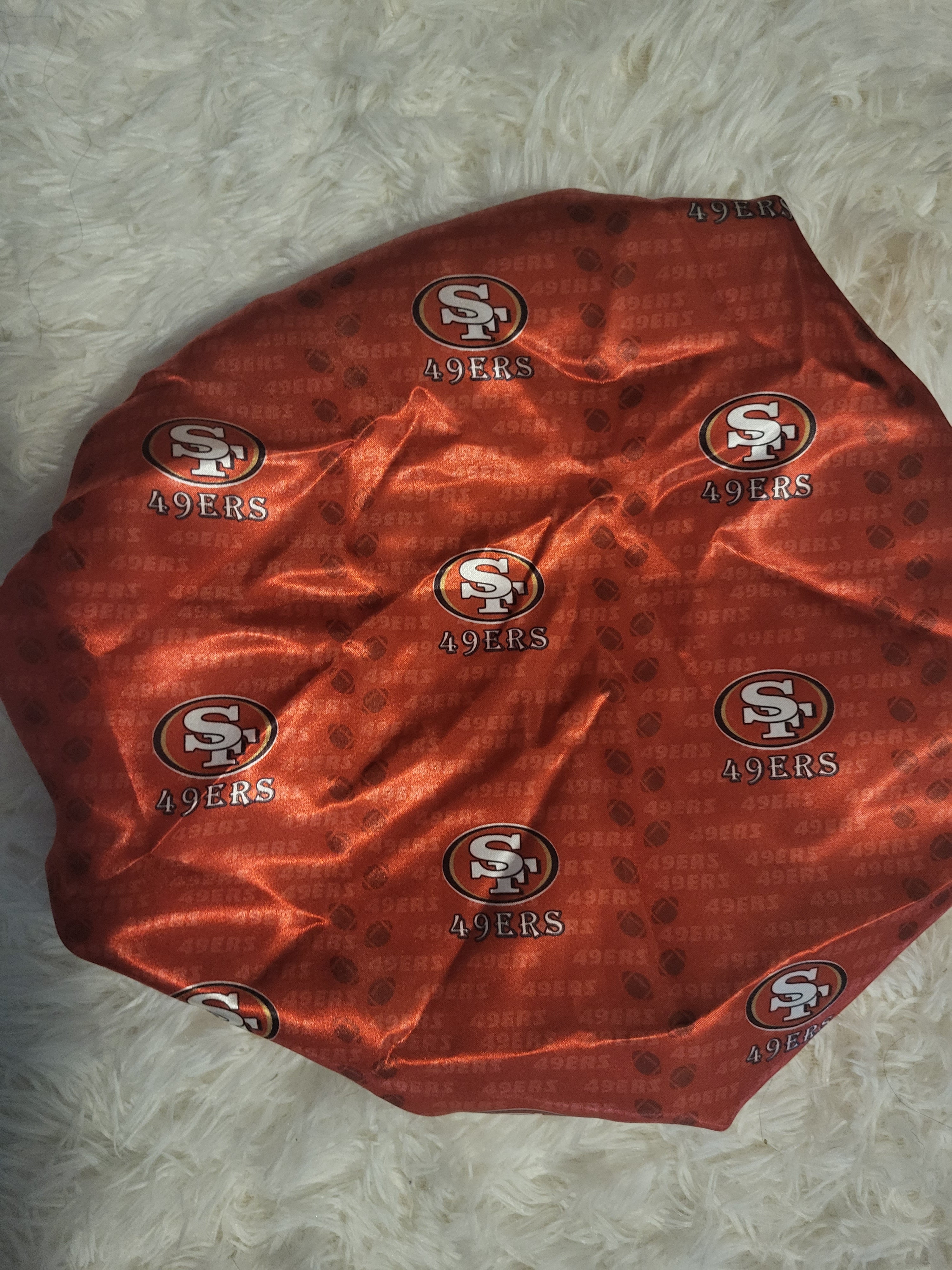 San Fransciso 49ers Satin Bonnet (Made to Order) - New