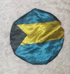 Bonnet en satin des Bahamas