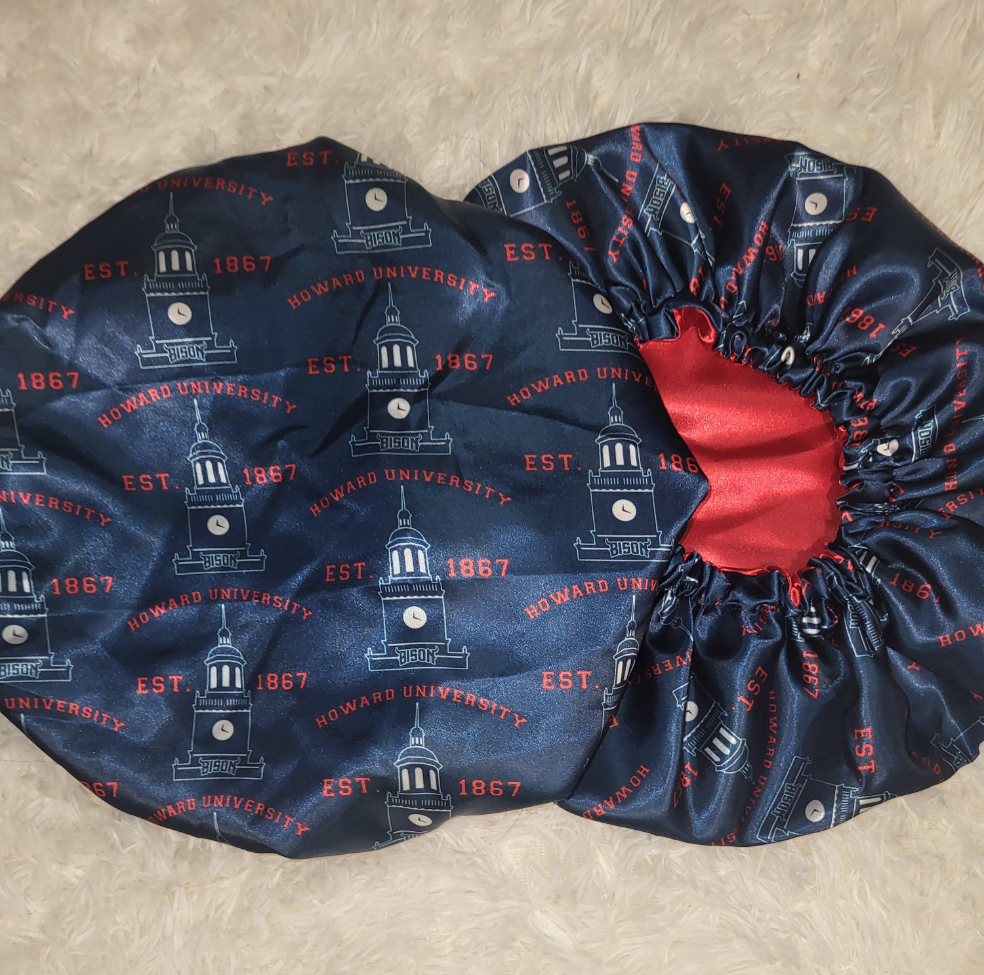 Howard University Satin Bonnet - New