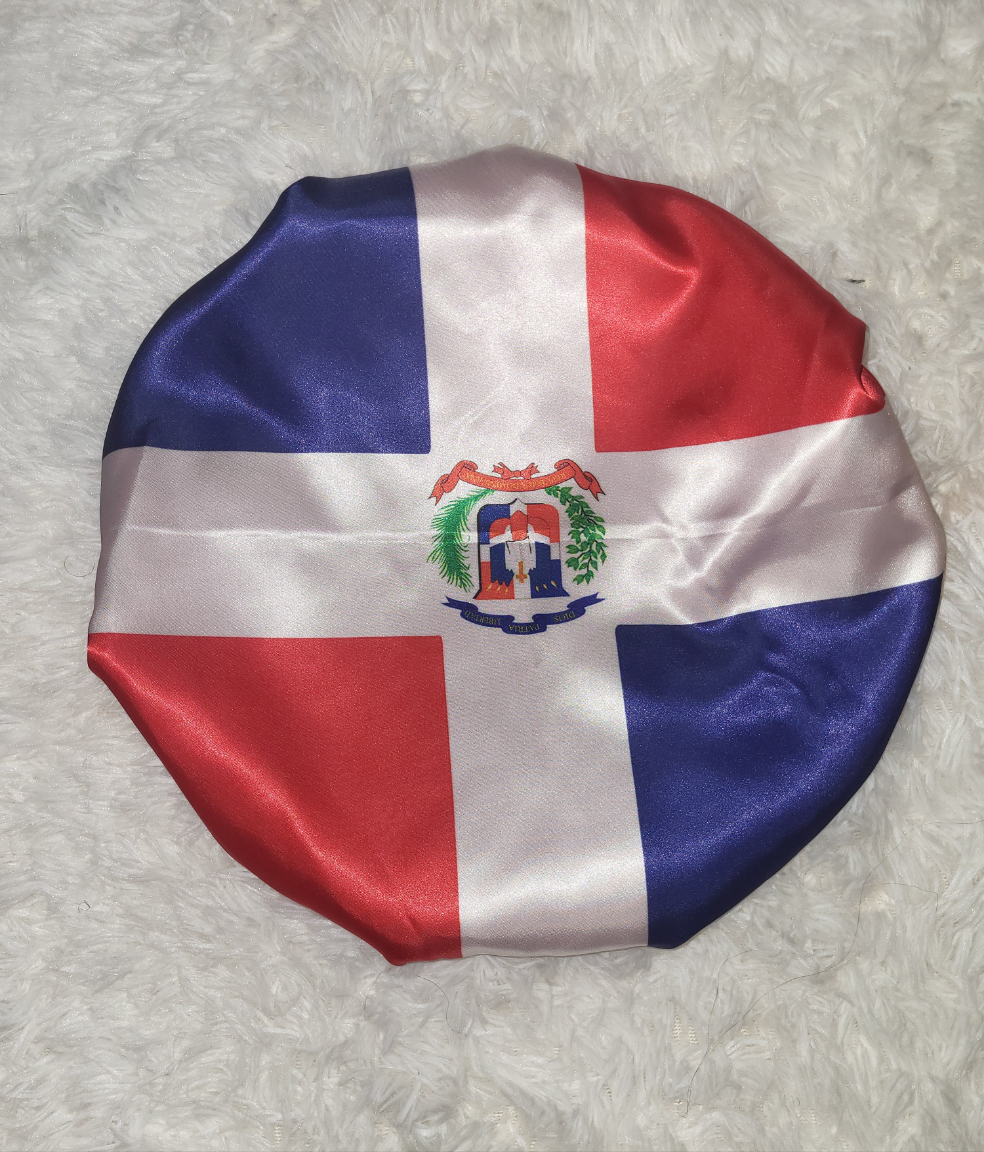 Dominican Republic Satin Bonnet