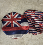 Hawaii Satin Flag Bonnet - New
