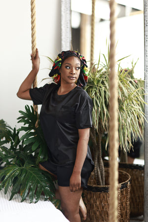 Bonnet Satin Juneteenth - Jour de la Liberté