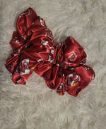 Kansas City Chiefs Satin Scrunchies - New
