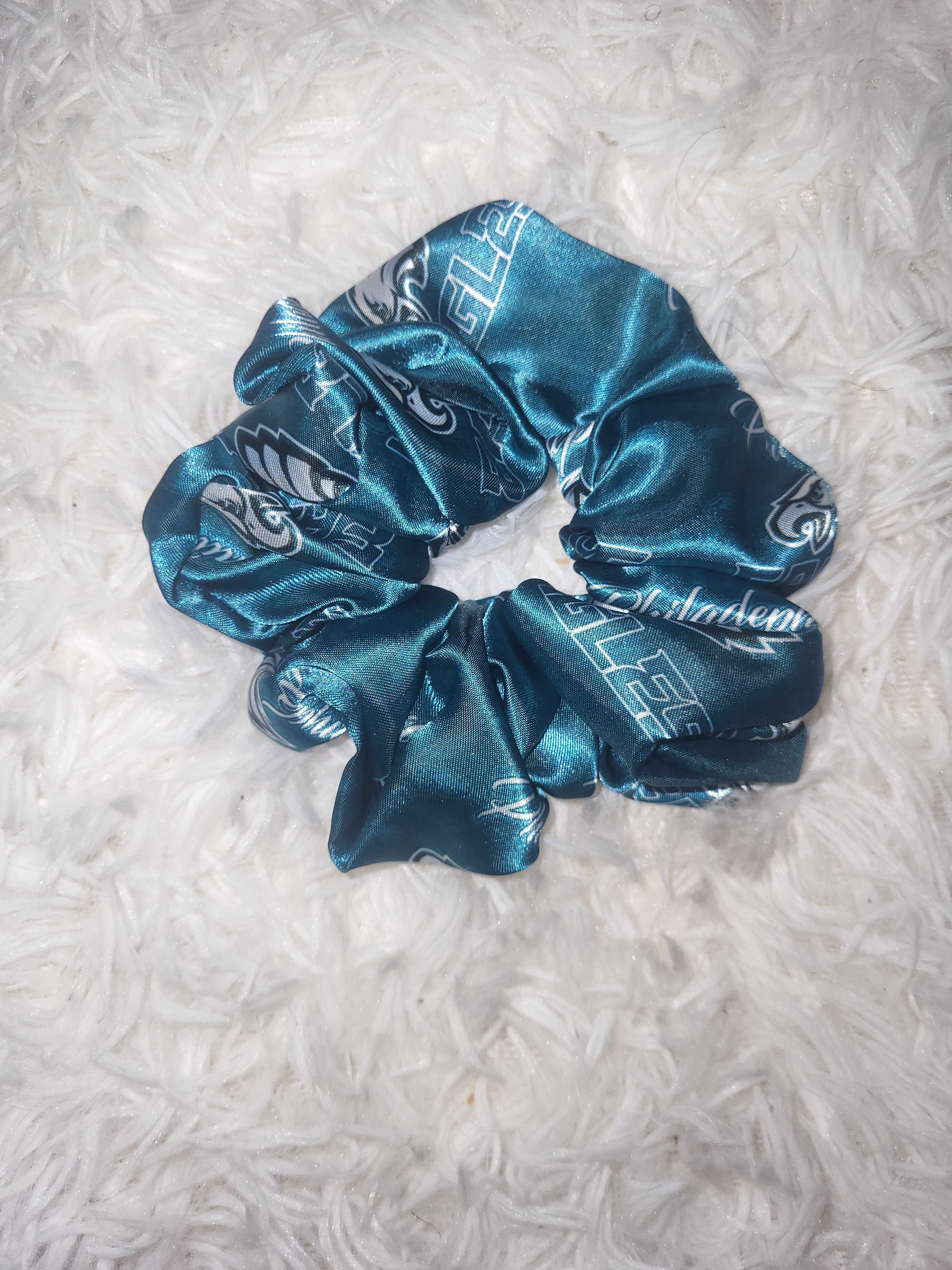 Philadelphia Eagles Satin Scrunchies - New