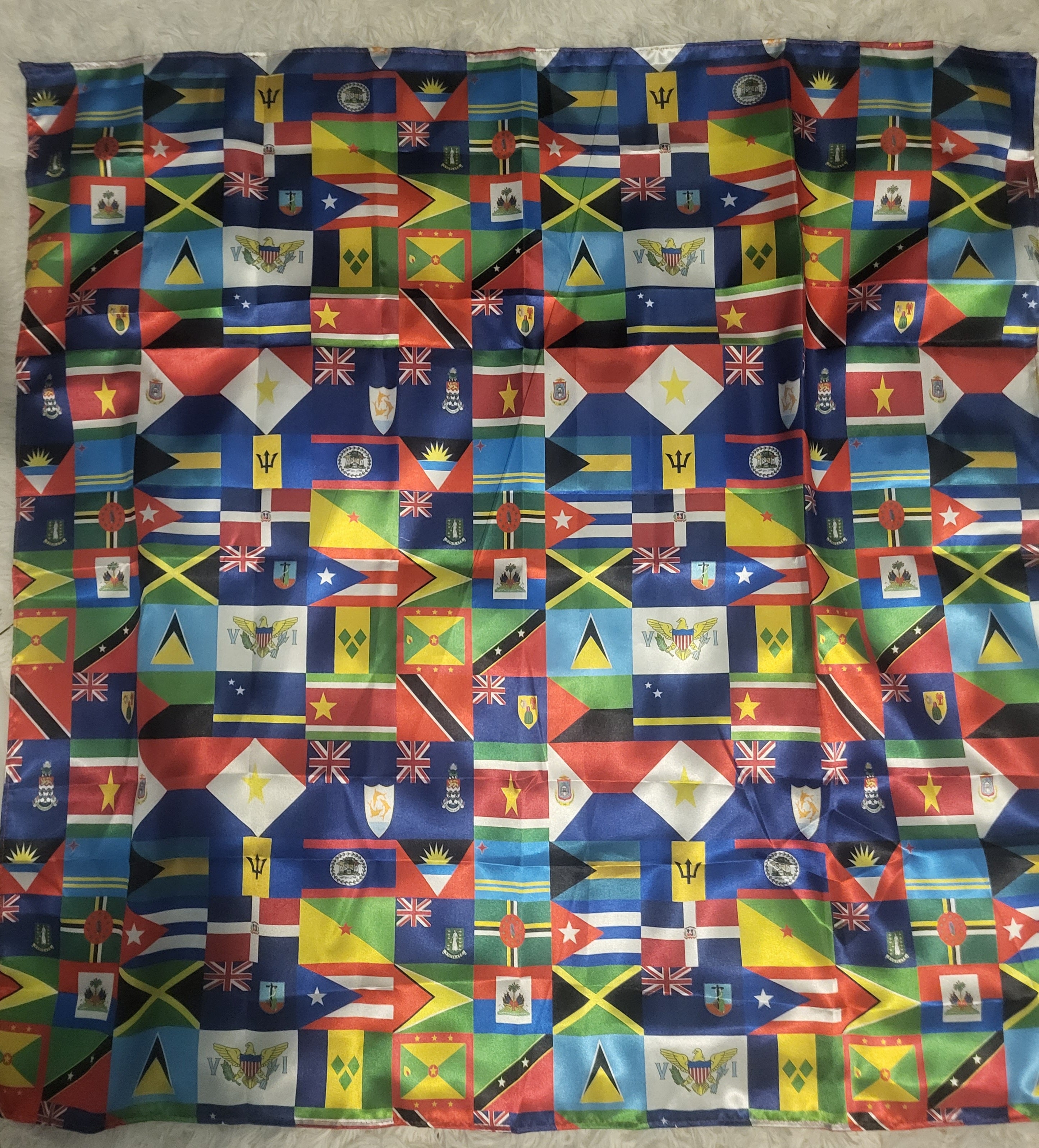 Jouvert College Satin Scarf - 34"x34" (One Sided) - New