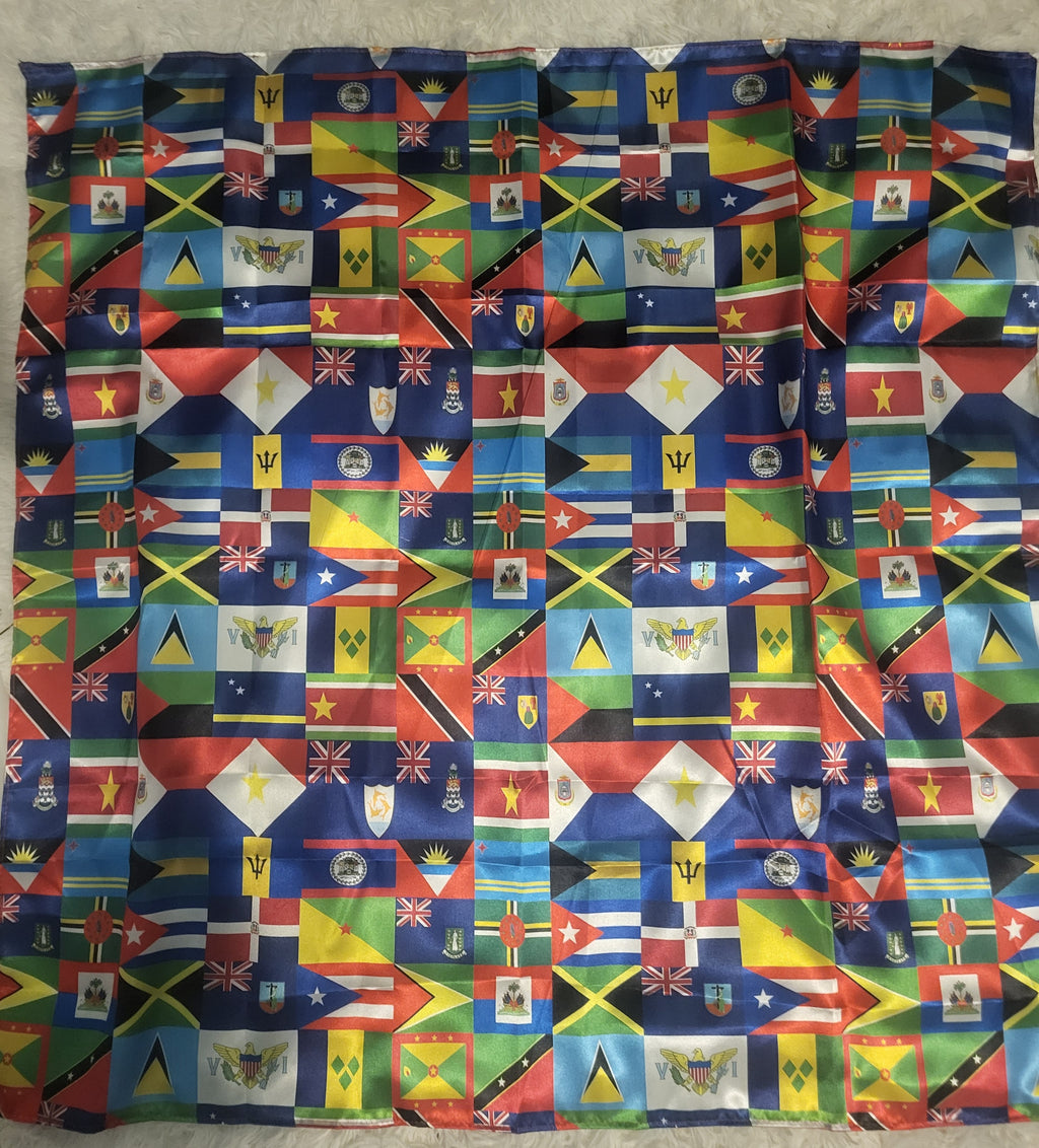 Jouvert College Satin Scarf - 34"x34" (One Sided) - New