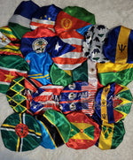 Custom Flag Satin Bonnet - New