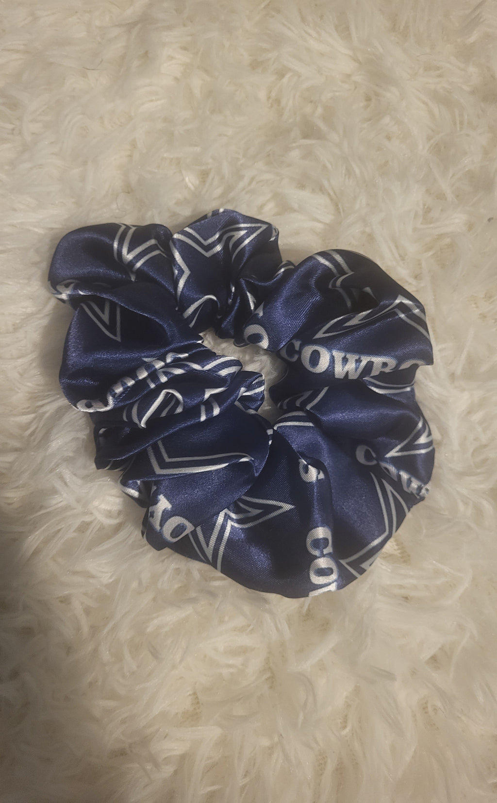 Dallas Cowboys Satin Scrunchies - New