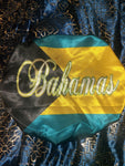 Bonnet en satin des Bahamas