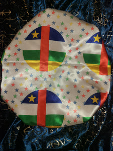 Central African Republic Circles - Satin Bonnet (Clearance)