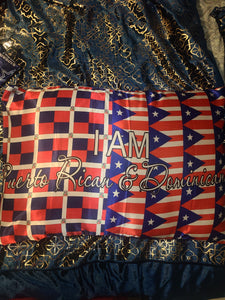 Dominican & Puerto Rican - Satin Pillowcase