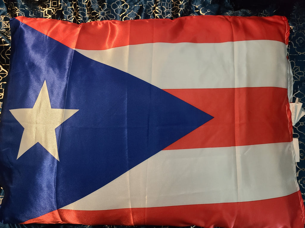 Puerto Rico Satin Pillowcase