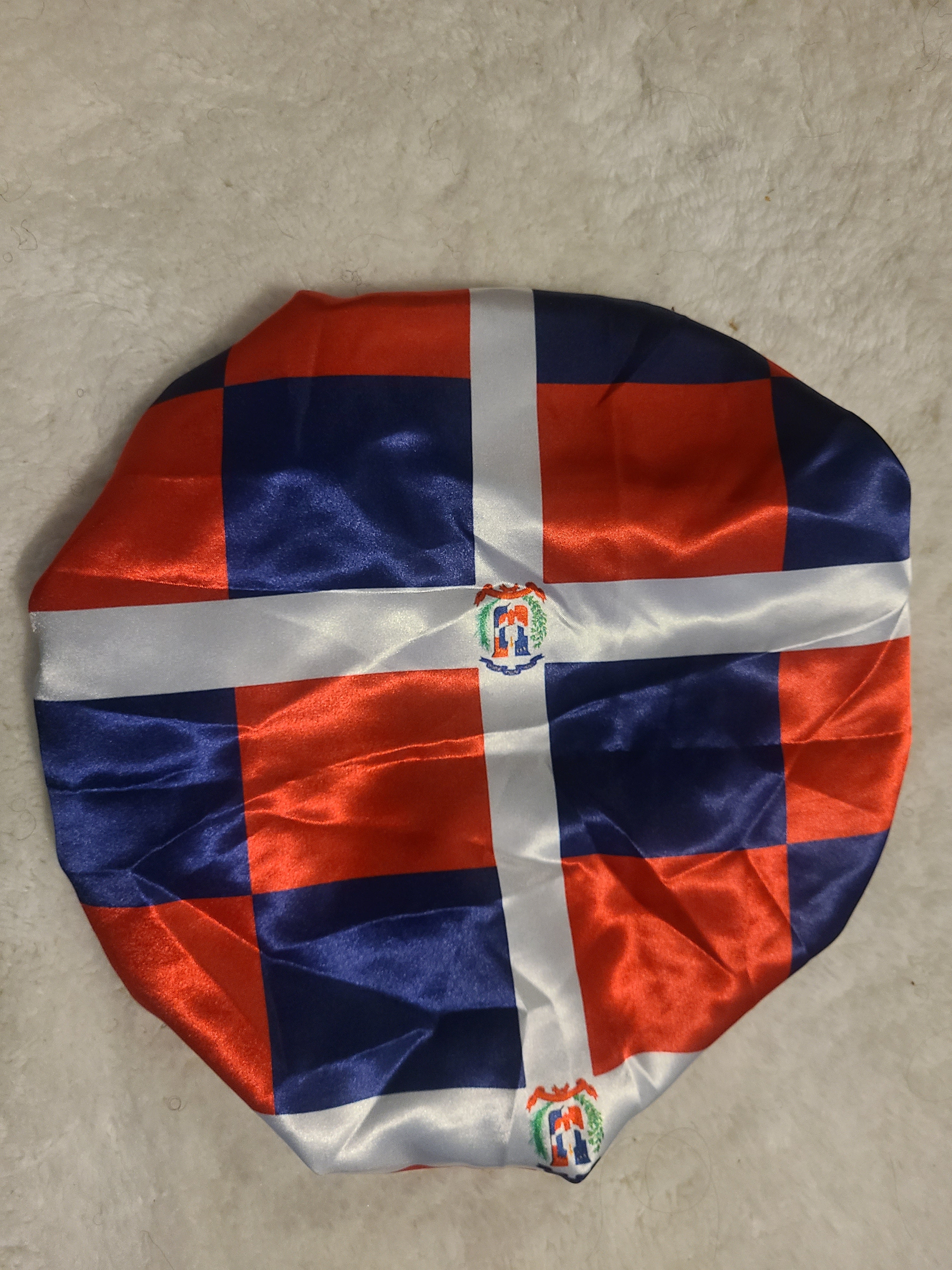 Dominican Republic Satin Bonnet