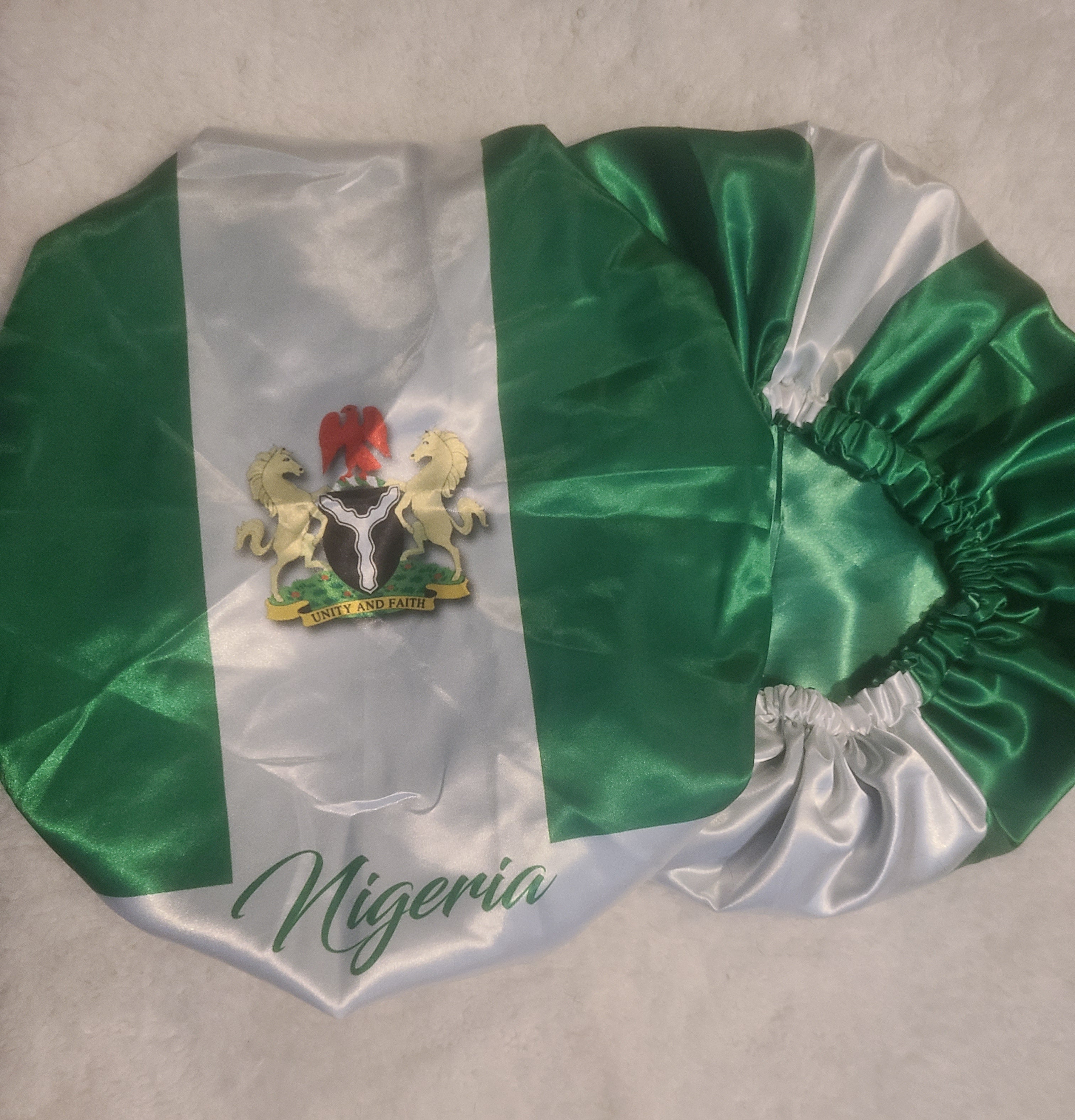 Nigeria - Satin Bonnet