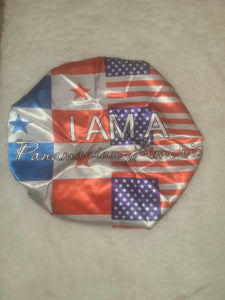 Dual Heritage Satin Bonnet - Panamanian American