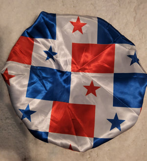 Panama Flag Satin Bonnet