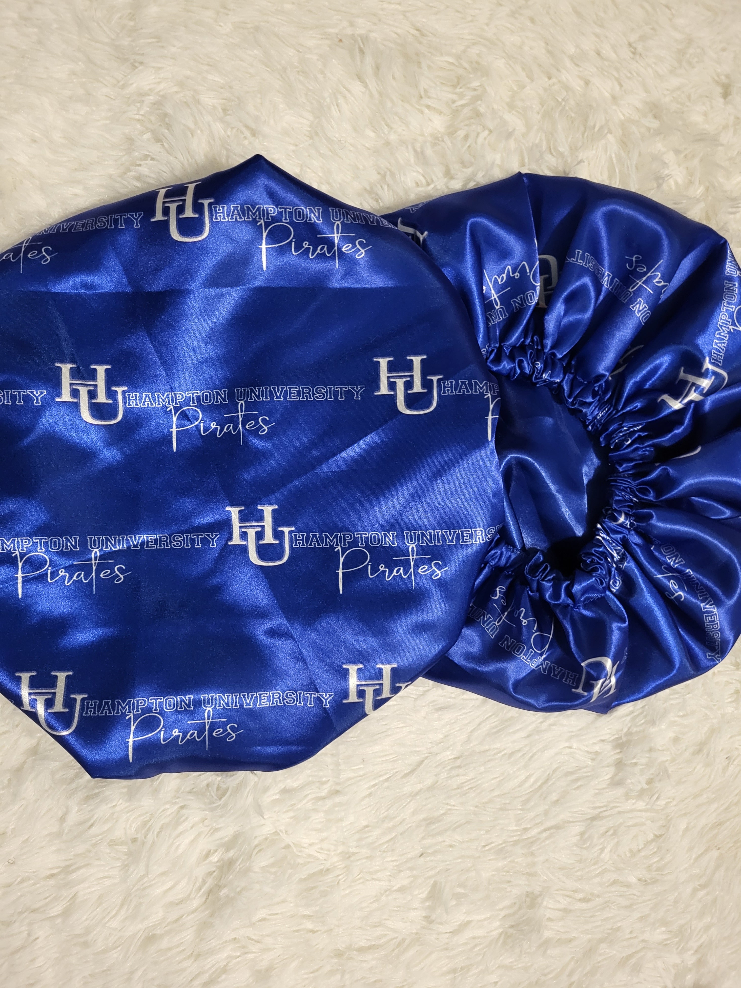 Hampton University Satin Bonnet - New