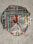 Name of Jesus Satin Bonnet - New