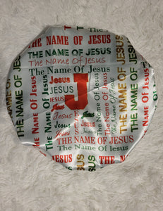 Name of Jesus Satin Bonnet