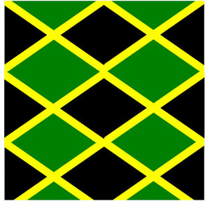 Jamaïque-écharpe en satin