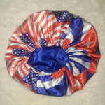 Dual Heritage Satin Bonnet - Cuban American