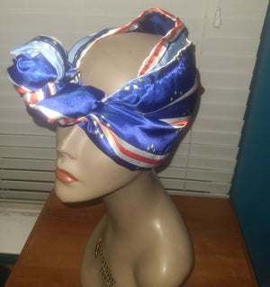 Cape Verde Satin Scarf (Clearance)